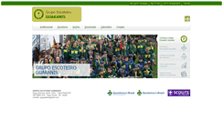 Desktop Screenshot of geguaranis.org.br
