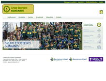 Tablet Screenshot of geguaranis.org.br
